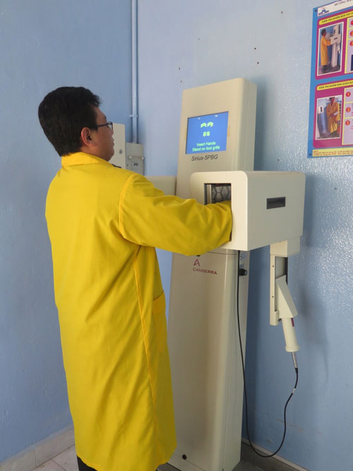 Picture 9 of The place of preparation of radioactive pharmaceuticals of serious diseases