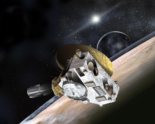 Picture 1 of The probe goes halfway to Pluto