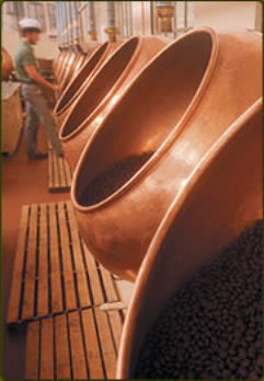 Picture 5 of The process of molding chocolate from cocoa
