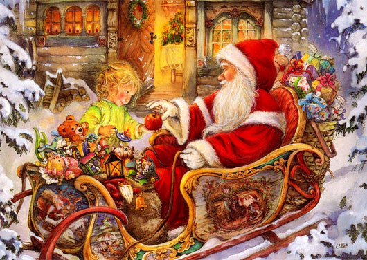 Picture 4 of The prototype of Santa Claus - The fairy of young children around the world