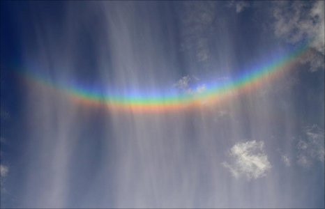 Picture 2 of The rare upside down rainbow rarely causes 'fever' in Britain