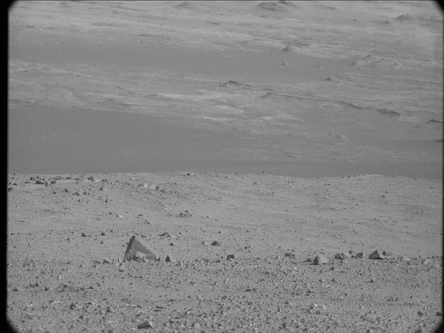 Picture 1 of The raw images of the Red planet are sent back to Earth