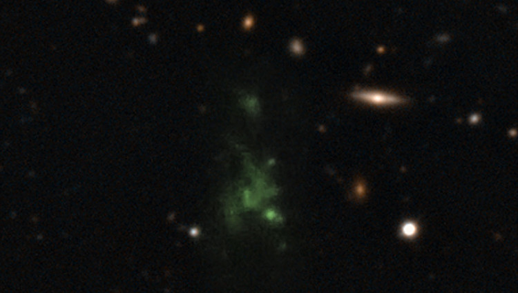 Picture 1 of The reason for the giant blobs glows brightly in the universe