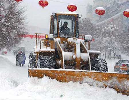 Picture 1 of The record heavy snow in the eastern part of Korea