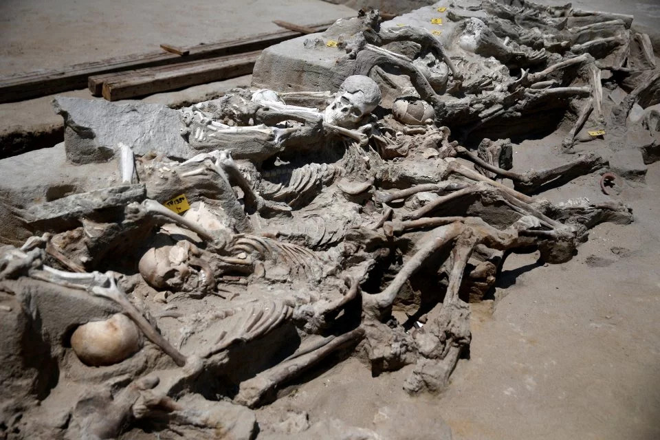 Picture 9 of The remains of the iron-clad army of the ancient Greek island army