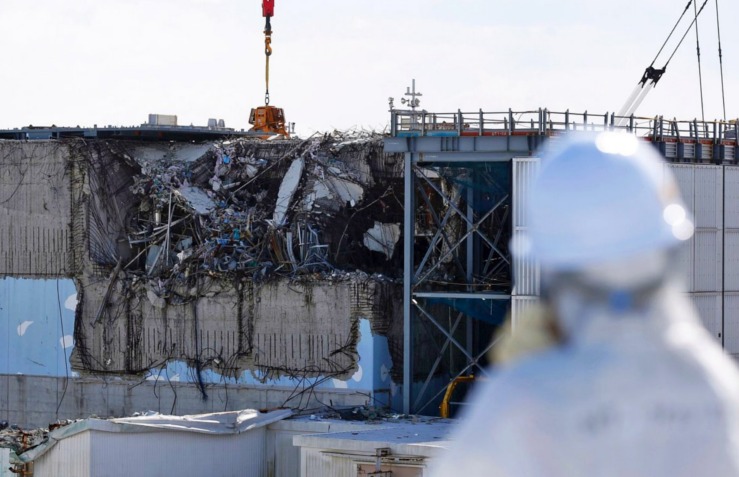 Picture 1 of The robot also died at the radioactive area of ​​Fukushima
