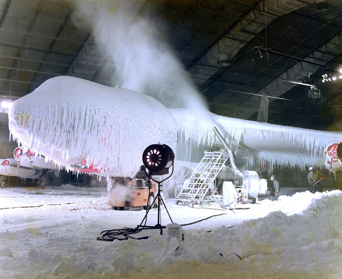 Picture 4 of The room where the US Army created snow ice storms to test weapons
