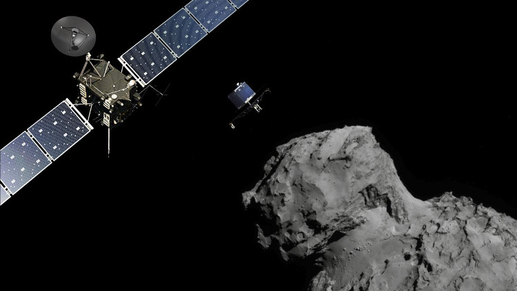 Picture 1 of The Rosetta probe will end its mission on September 30