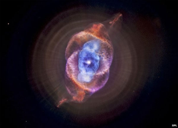 Picture 1 of The rushing dance to the death of the mysterious nebula