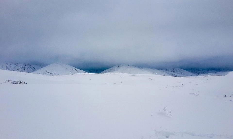 Picture 9 of The Sahara is submerged under a meter of snow