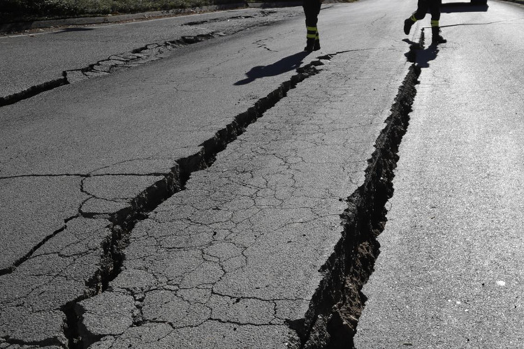 Picture 11 of The scene dissipates after the earthquake in Italy