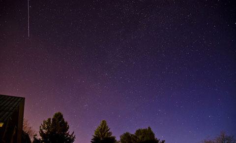 Picture 5 of The scene of the Lyrids meteor in America