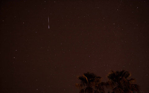 Picture 6 of The scene of the Lyrids meteor in America