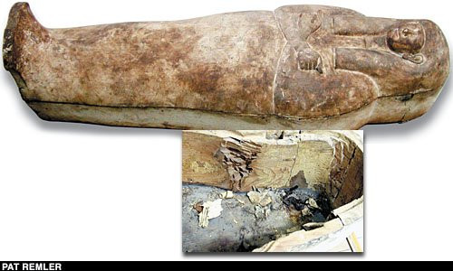 Picture 4 of The screaming mummy was intriguing in the Egyptian tomb