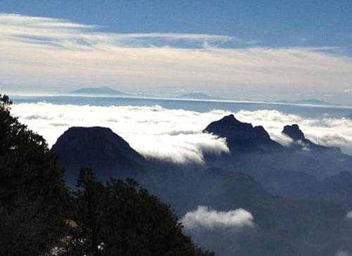 Picture 9 of The sea of ​​fog covered the Grand Canyon