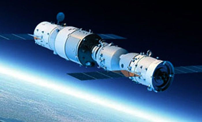Picture 1 of The second Chinese space station may be about to fall to Earth