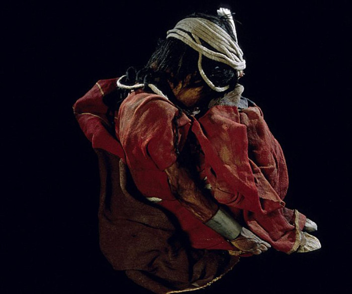 Picture 4 of The secret has not been revealed about the mummy of a 500-year-old girl intact