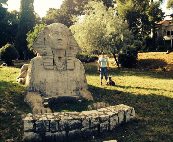 Picture 1 of The secret of Europe's largest Sphinx and touching story behind it