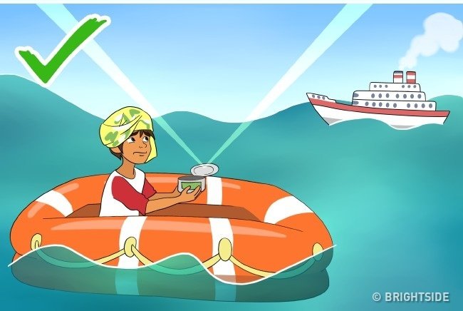 Picture 11 of The secret should be clear when floating in the open sea