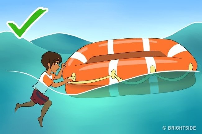 Picture 4 of The secret should be clear when floating in the open sea