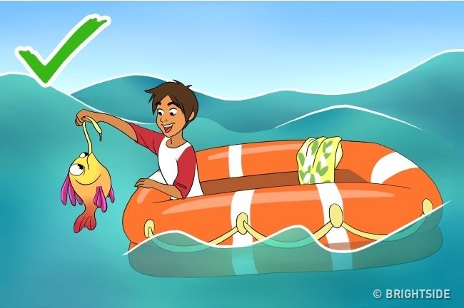 Picture 8 of The secret should be clear when floating in the open sea