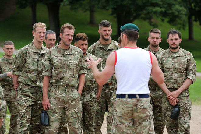 Picture 1 of The secret to English entry into the semifinals: Participate in training courses of the Royal Navy