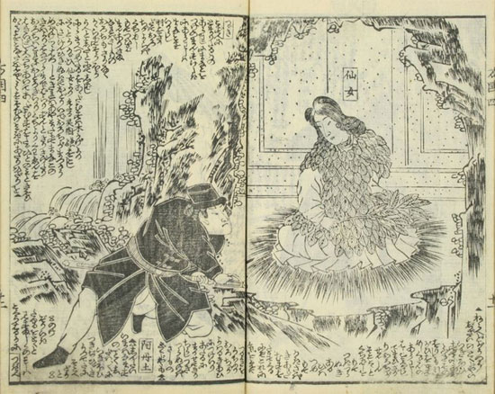 Picture 7 of The series illustrates how Japanese people in the Edo period saw the Western world