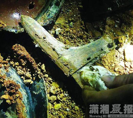 Picture 3 of The skeleton of the ancient tomb of War Kingdom disappeared mysteriously