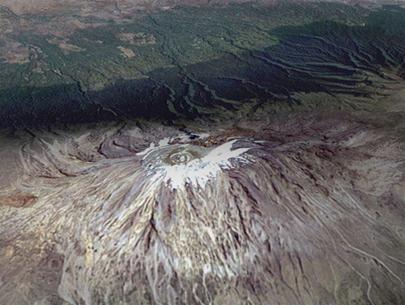 Picture 2 of The snow on top of Kilimanjaro will no longer be eternal