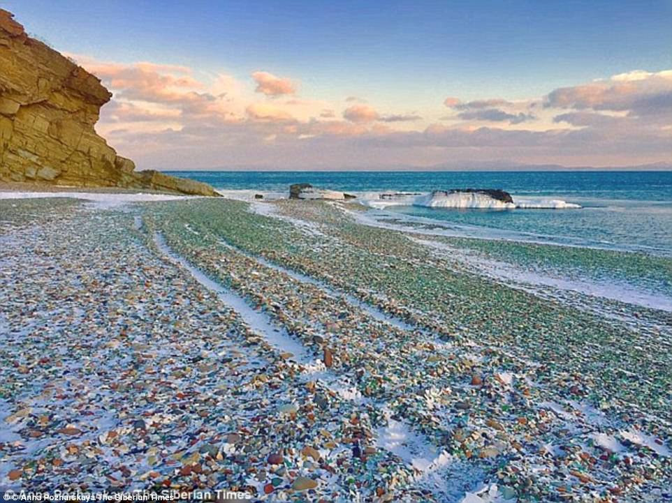 Picture 10 of The sparkling glass beach is in danger of disappearing
