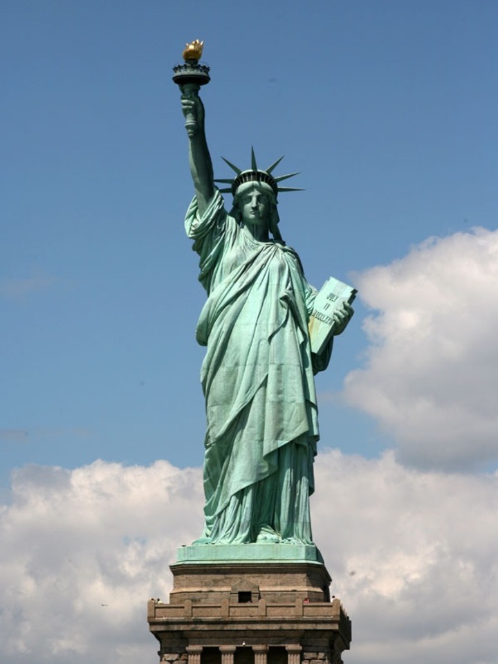 Picture 6 of The special status of a man whose face is the prototype of the Statue of Liberty