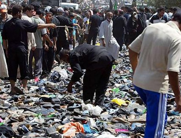 Picture 4 of The stampede caused great casualties in the world
