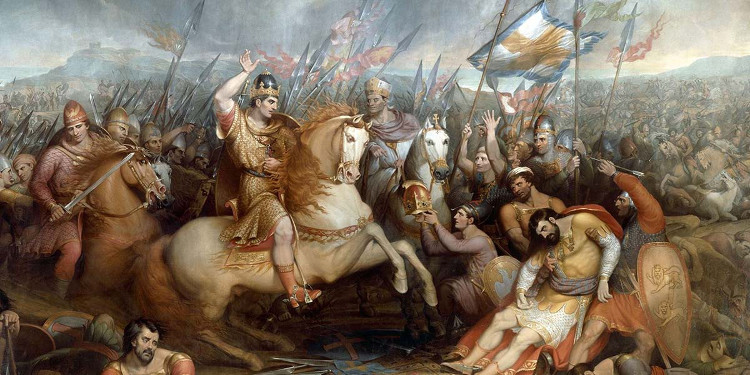 Picture 2 of The story of the brutal British emperor and the body ... exploded in the funeral