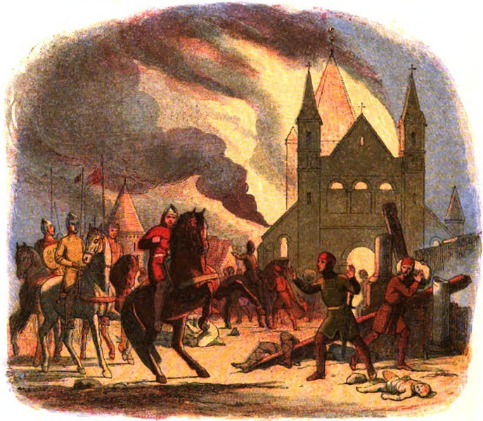 Picture 3 of The story of the brutal British emperor and the body ... exploded in the funeral