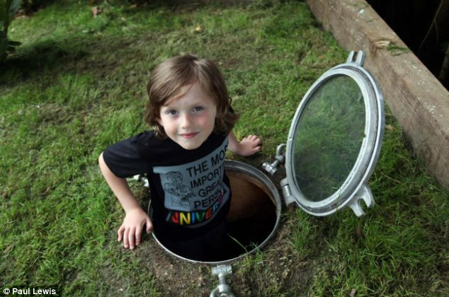 Picture 2 of The story strayed into the underground world of the 5-year-old boy, confusing the scientists