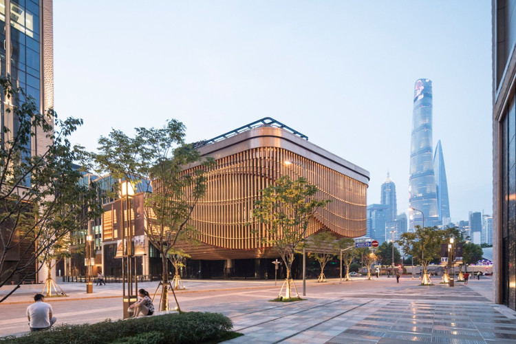 Picture 10 of The strange metamorphic building in China has stunned pedestrians