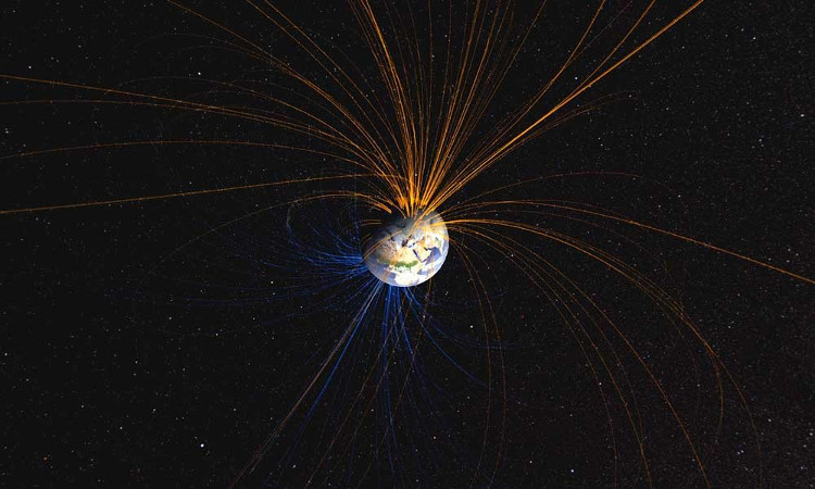 Picture 1 of The strange phenomenon can cause Earth's magnetic field to reverse