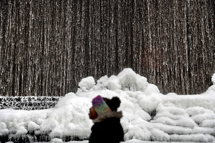 Picture 1 of The strongest snowstorm in 3 decades, Florida first snow