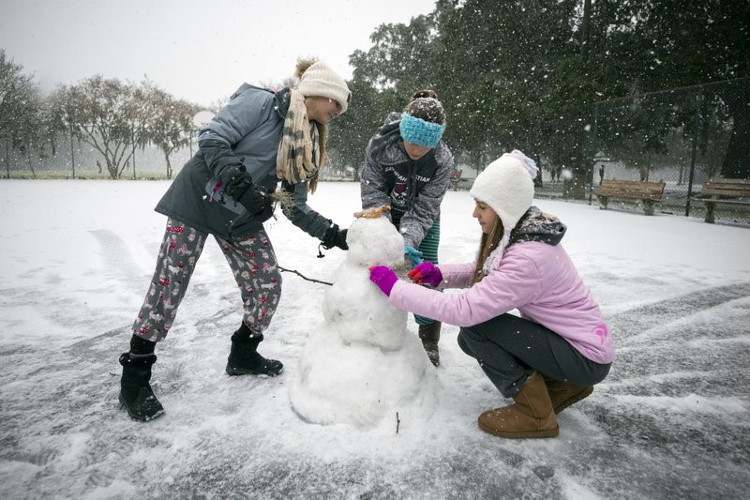 Picture 4 of The strongest snowstorm in 3 decades, Florida first snow