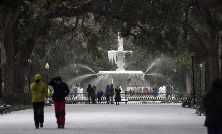 Picture 7 of The strongest snowstorm in 3 decades, Florida first snow