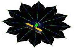 Picture 1 of The sunshade allows observations of planets outside the solar system