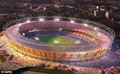 Picture 1 of The Sunstorm may threaten the 2012 Olympics