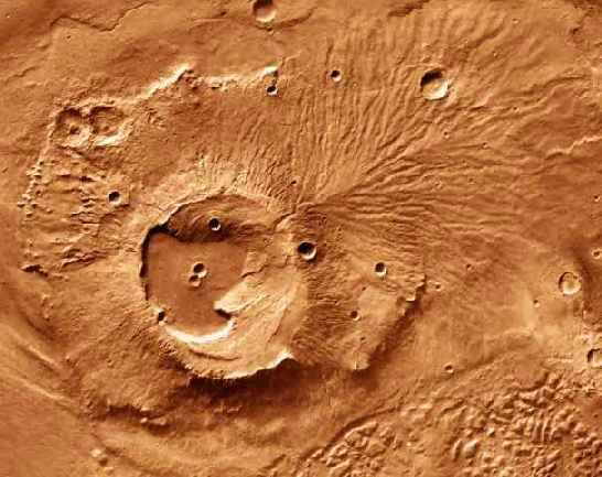 Picture 4 of The surface of Mars is still inactive