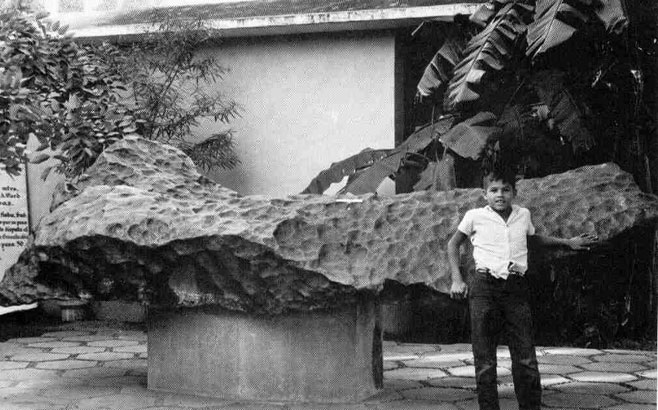 Picture 4 of The surface of the 'giant' meteorite landed on Earth