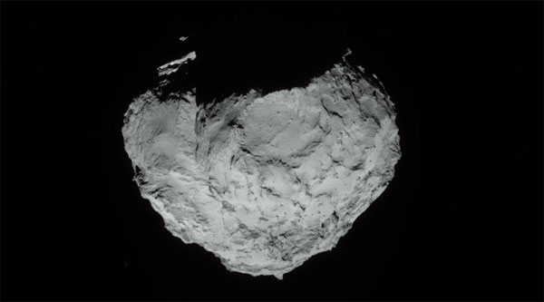 Picture 1 of The surprising discovery about Rosetta's comet