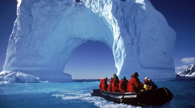 Picture 1 of The temperature measured in Antarctica reached a record high of 17.8 degrees Celsius