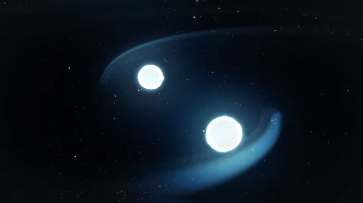 Picture 1 of The thousand-star explosion shot gold, silver and platinum throughout the universe