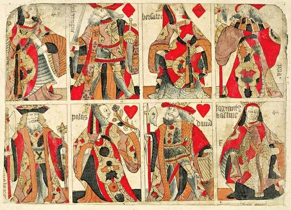 Picture 3 of The thrilling mystery about the character is printed on the K card