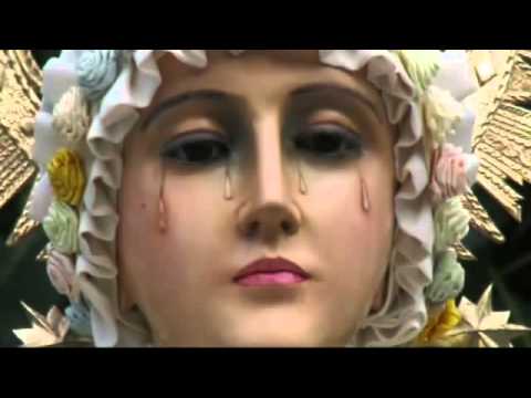 Picture 3 of The times of the Virgin Mary statue tearing up