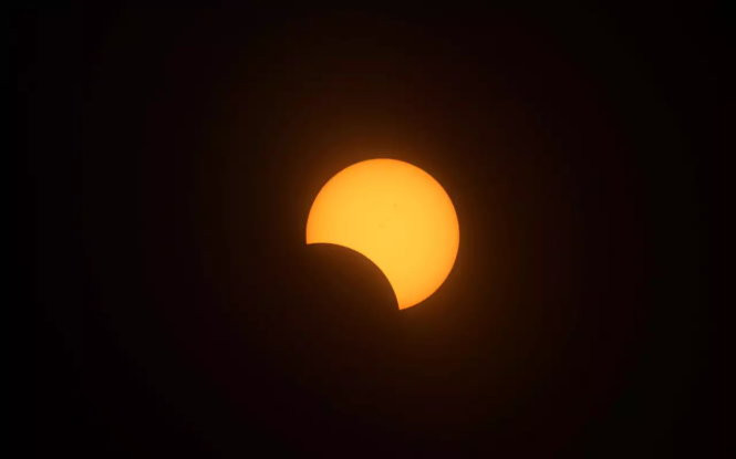 Picture 3 of The total solar eclipse from the west to the east of the United States